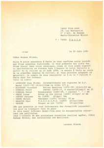 VAF 1980 19800625 Studi Facts Paris Film Coop Masi