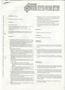 VAF 1982 AIVAC Statuts PP525 1796
