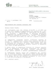 VAF 1987 19870909 Giaccardi Bianda Subside Cantonal Masi