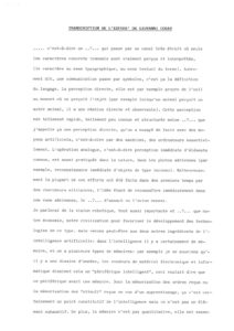 VAF 1987 Coray Transcription Masi