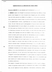 VAF 1987 Tables rondes conclusion PP525 1801