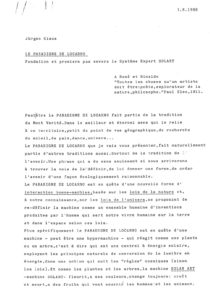 VAF 1988 Claus Paradigme Locarno Complet FR