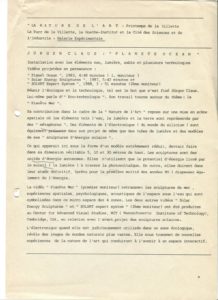 VAF 1988 Claus Planete ocean Paris PP525 1802
