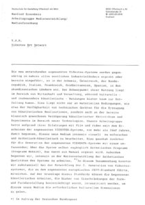 VAF 1988 Eisenbeis VAN Videotex Art Network Masi