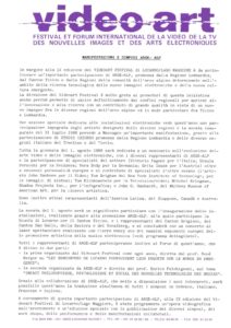 VAF 1988 Manifestation Symposii Arge Alp Masi