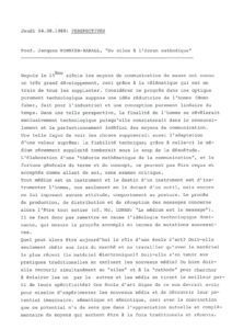 VAF 1988 Monnier Raball Silex Cathode resume Masi