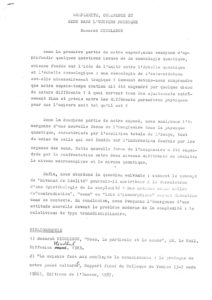 VAF 1988 Nicolescu Complexite coherence sens univers physique Abstract Masi