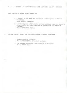VAF 1988 programme Colloque arge alp PP525 1802