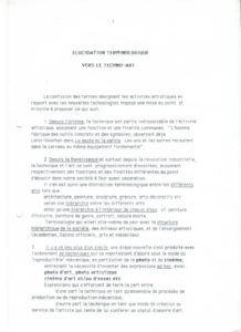 VAF 1989 Berger Vers le techno art PP525 1803