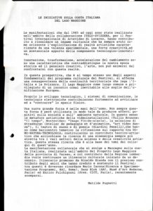 VAF 1989 Pugnetti Le iniziative sulla costa italiana del lago maggiore PP525 1803