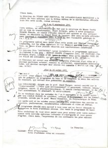 VAF 1991 19910517 Bianda Ines Berger proposition lettre PP525 1805