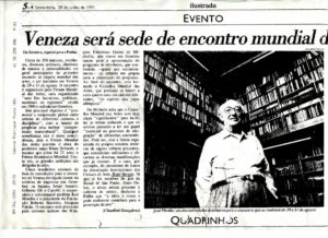 VAF 1991 Presse 19910628 Veneza encontro mundial PP525 1805