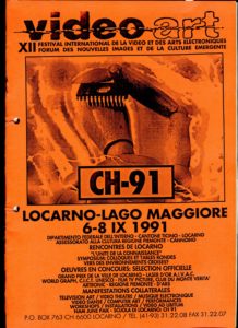 VAF 1991 Programme Exposition CH91 Videoraum PP525 1805