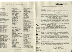 VAF 1991 Programmes divers PP525 1805