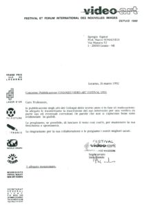 VAF 1992 19920326 VAF Somalvico Publication Colloqui 91 Masi