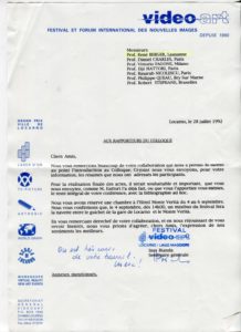 VAF 1992 19920728 VAF Rapporteurs Colloque PP525 1807
