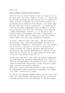 VAF 1992 Lischi Construire parcours Masi