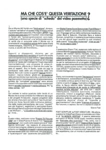 VAF 1992 Toti Ma que Cose questa veritazione Masi