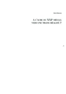 VAF 1993 Berger Aube XXIes transrealite Masi