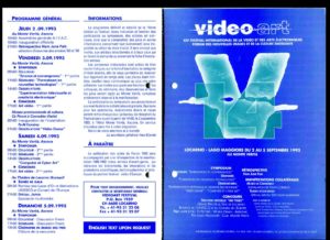 VAF 1993 Programme Depliant2 PP525 1807