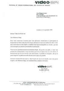 VAF 1995 19950911 VAF Rapporteurs Masi