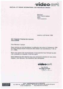 VAF 1995 19960226 VAF Lapique texte Masi
