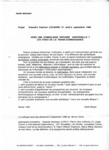 VAF 1995 Berger Projet Colloque PP525 1809