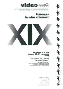 VAF 1998 A Colloque Defis Internet Brochure Masi