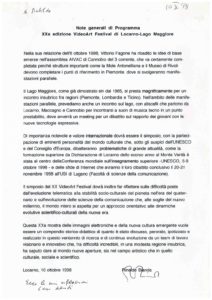 VAF 1999 Bianda Note generali di Programma XX VAF 19981010 Masi