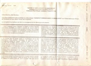 VAF 1999 Invitation participation metacolloque PP525 1813