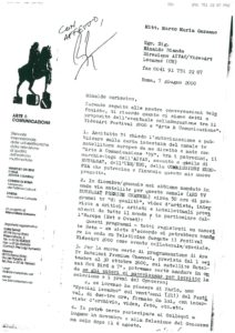 VAF 2000 20000607 Gazzano Bianda Arte Communicazione Masi