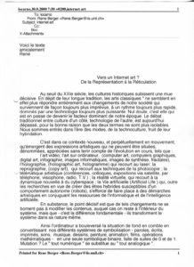 VAF 2000 Berger Vers un internet art representation reticulation 200008 PP525 1814