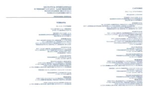 VAF 2000 Programme Canobio 20001004 Pugnetti